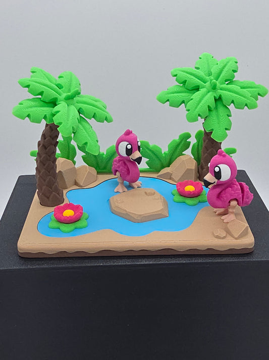 🌴 Vigglisarnas Tropiska Oas 🦩